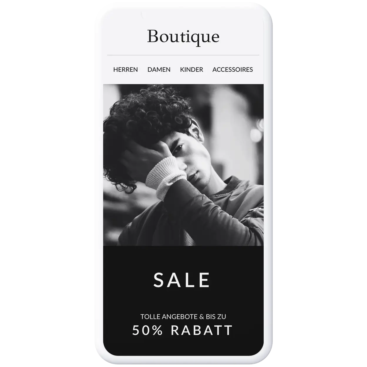 CleverReach - Boutique Fashion-Template 1