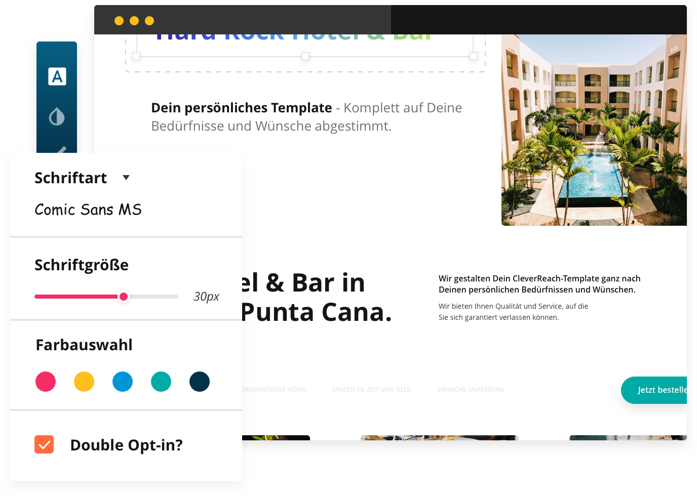 CLEVERTEMPLATE - CleverReach® Templates - Individuelle Vorlage