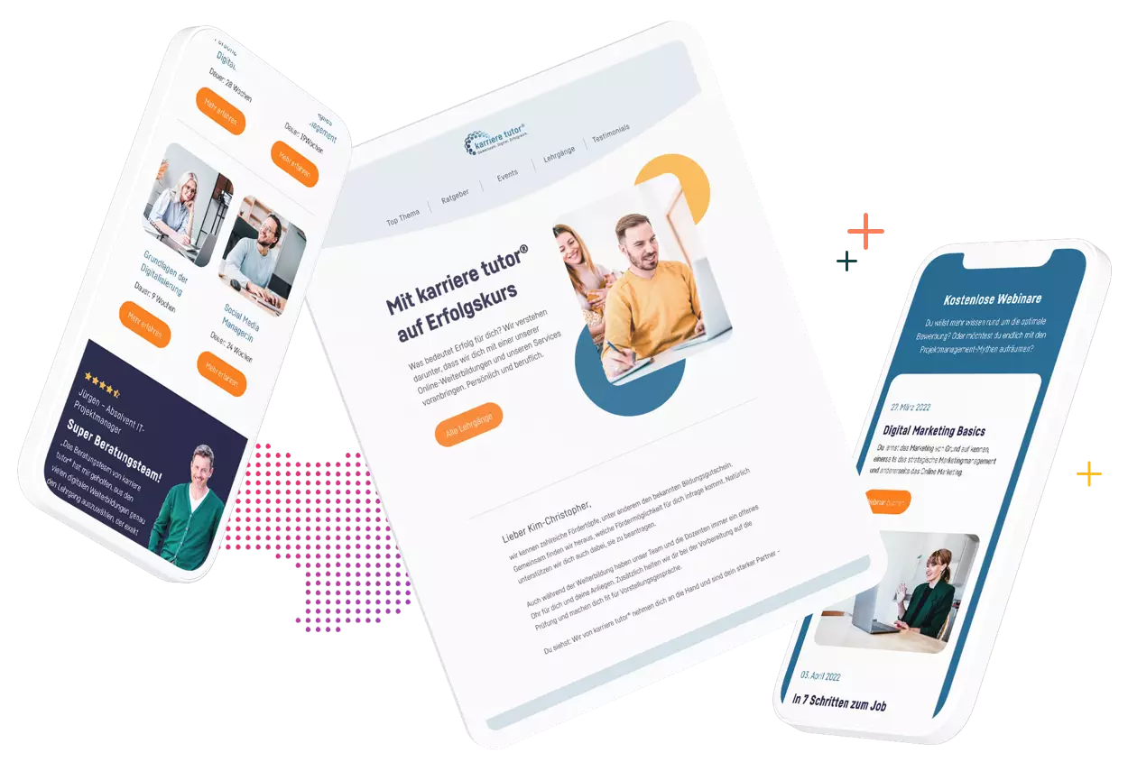 CLEVERTEMPLATE - Referenzen - karriere tutor® 1